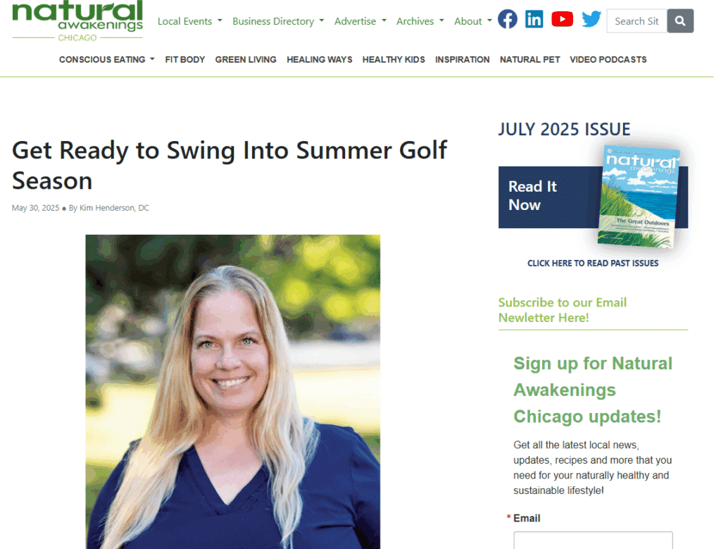 Natural awakening may 2025