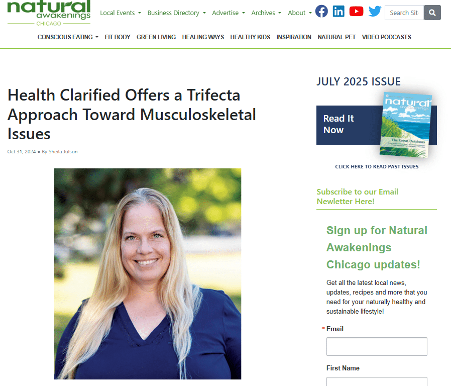 Natural awakening october 2025