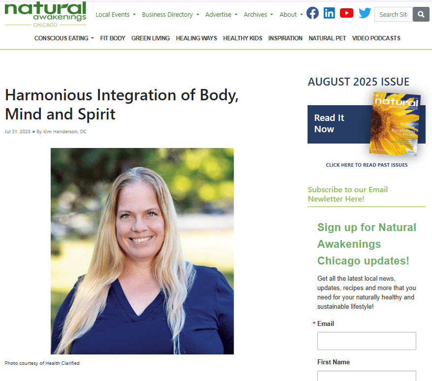 Natural awakening july 2025